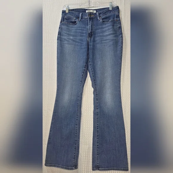 Levi Strauss Signature Bootcut Jeans Womens 6 (28x32) Medium Wash Classic Denim - Picture 10 of 11